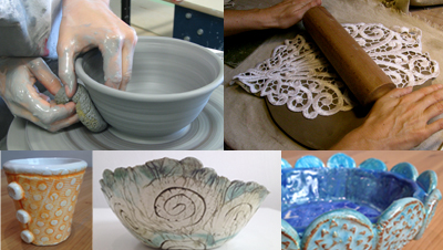 4 wk Session Hand Building Pottery Course