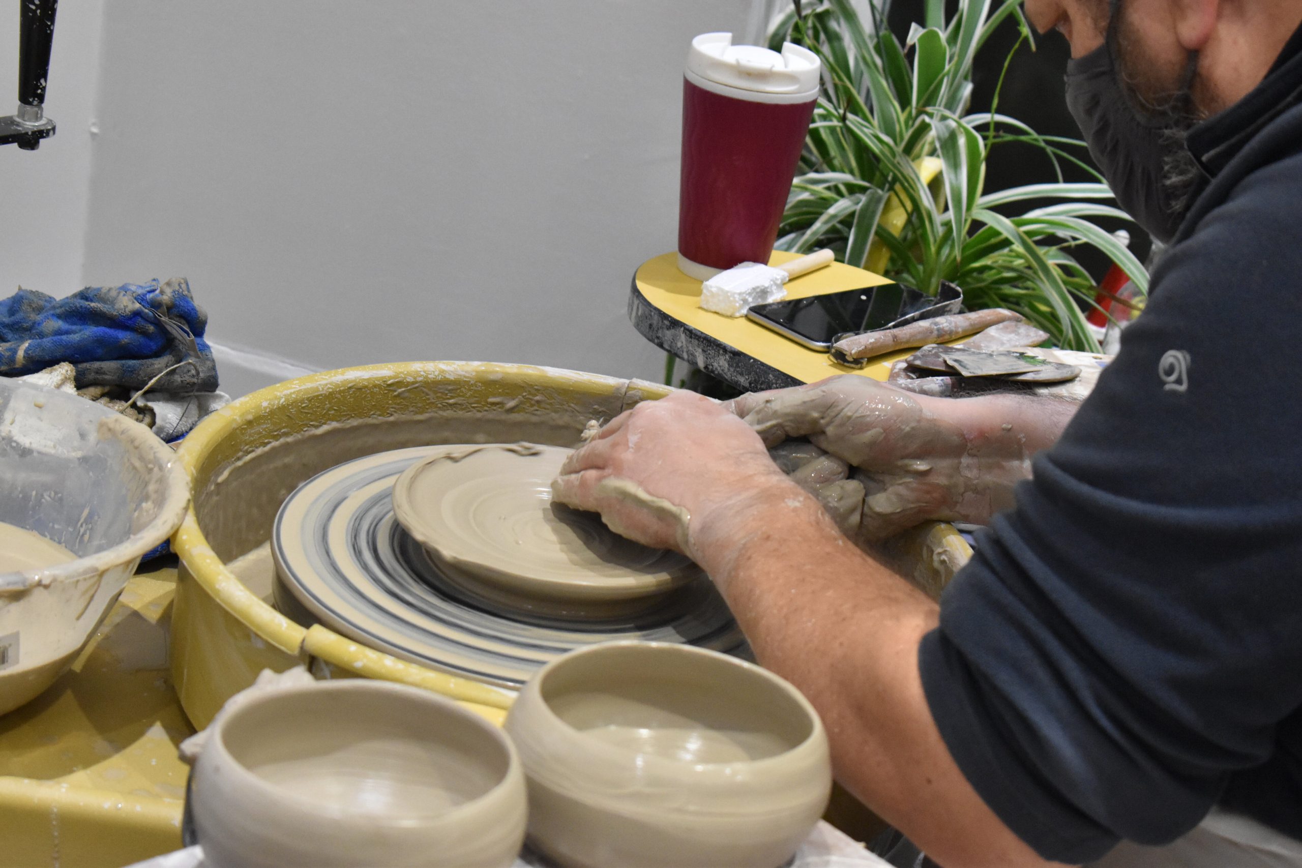 Making in The Moment Pottery Wheel