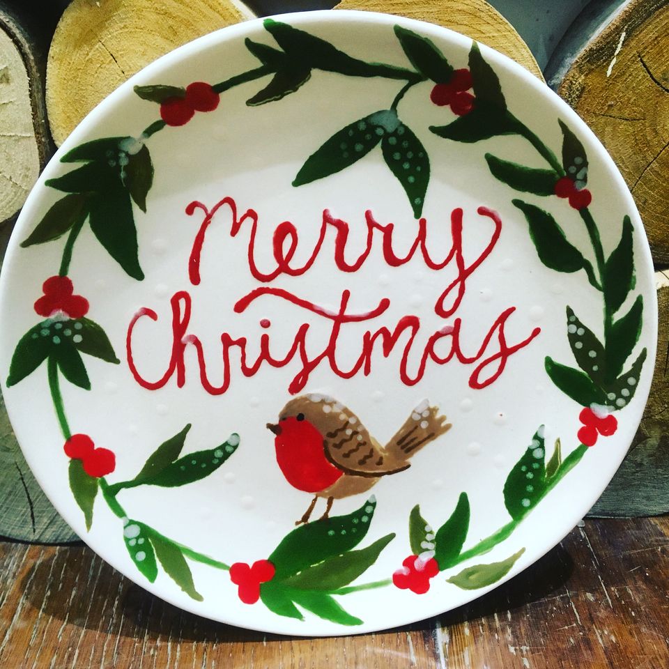 27+ Ready To Paint Christmas Ceramics